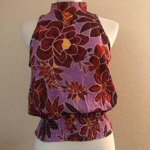NWT Rachel Roy Floral Top Size XS